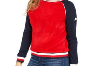 Tommy Hilfiger Colorblocked Fleece Sweatshirt