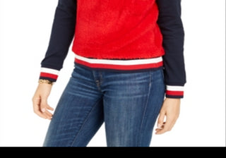 Tommy Hilfiger Colorblocked Fleece Sweatshirt