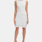 Tommy Hilfiger Women's Circle Trim Dress White Size 14