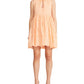 Steve Madden Women's The Papaya Babydoll Dress Orange Size Medium