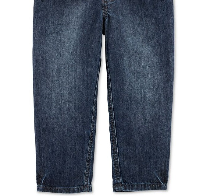 Carter's Toddler Boy's Cotton Drawstring Jeans Blue Size 5T