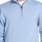 Weatherproof Vintage Men's Cotton 1/4 Zip Pullover Sweater Blue Size Large
