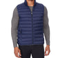 32 Degrees Men's Lightweight Stand Collar Full Zip Vest Blue Size X-Large