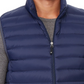 32 Degrees Men's Lightweight Stand Collar Full Zip Vest Blue Size X-Large