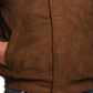Weatherproof Vintage Men's Woven Bomber Jacket Brown Size Large
