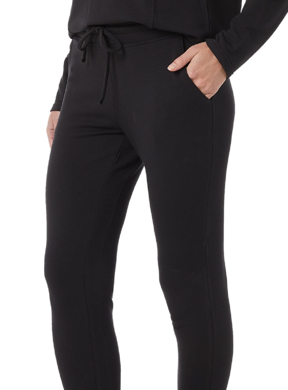 32 Degrees Women's Drawstring Jogger Pants Black Size X-Large