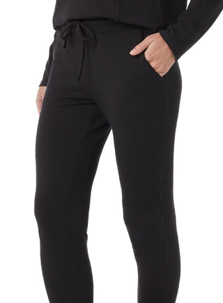 32 Degrees Women's Drawstring Jogger Pants Black Size X-Large