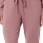 32 Degrees Women's Drawstring Jogger Pants Pink Size XS
