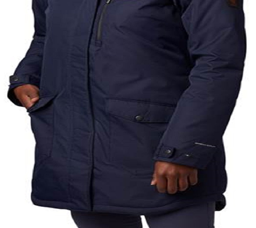 Columbia Women's Suttle Mountain Long Insulated Jacket Blue Size Small