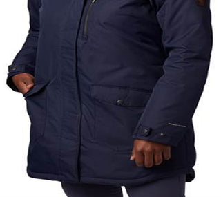 Columbia Women's Suttle Mountain Long Insulated Jacket Blue Size Small