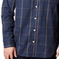 Columbia Men's Vapor Ridge Iii Plaid Shirt Blue Size X-Large