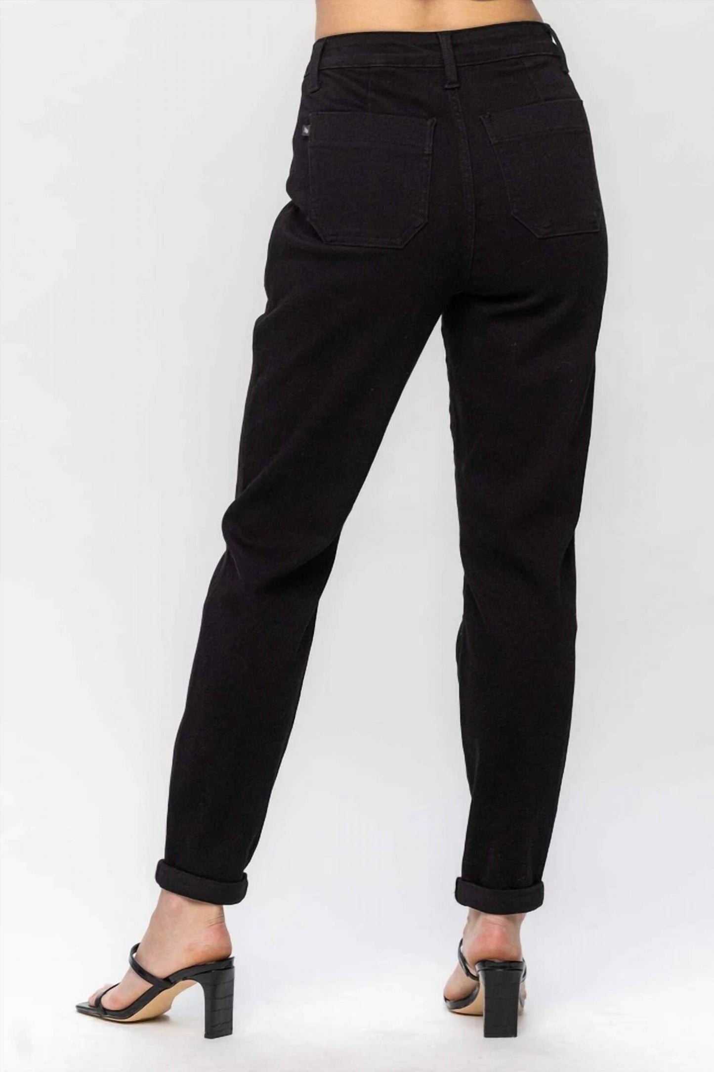 Judy Blue - Women's High Waist Double Roll Cuff Jogger
