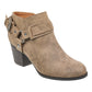Indigo Rd. Women's Sansun Almond Toe Ankle Fashion Boots Brown Size 7.5 M