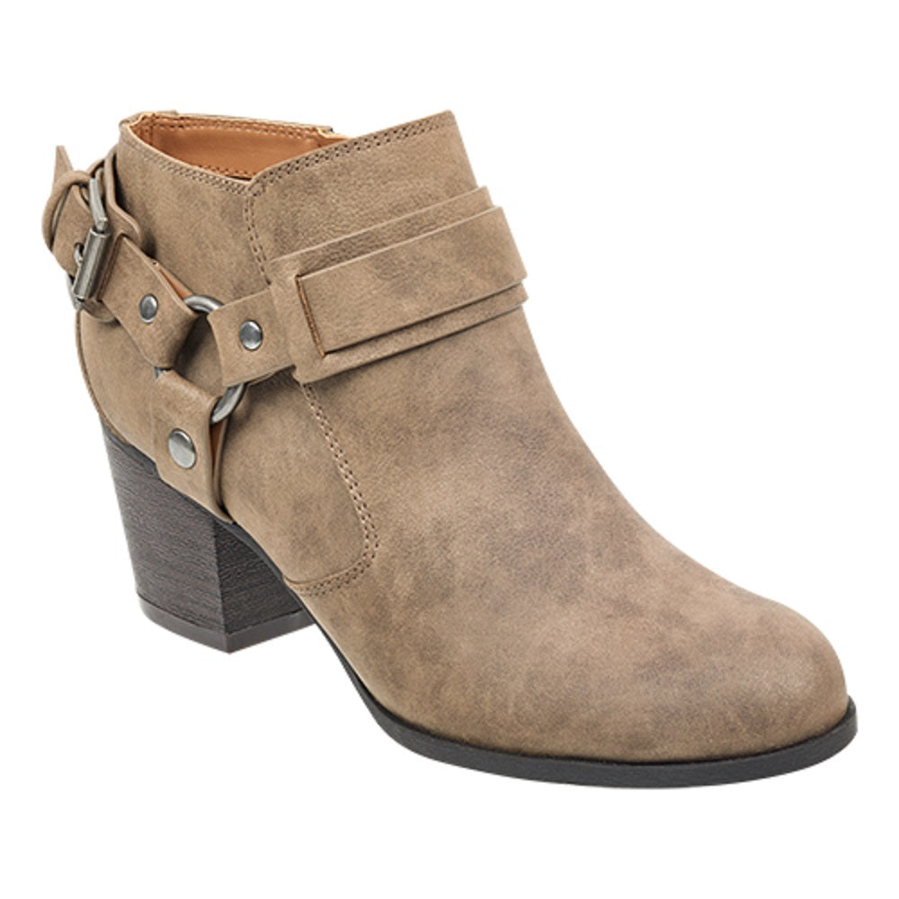 Indigo Rd. Women's Sansun Almond Toe Ankle Fashion Boots Brown Size 7.5 M