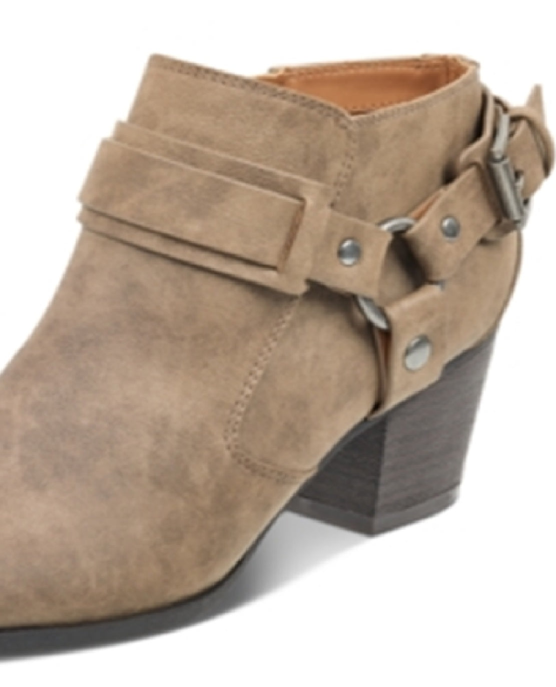 Indigo Rd. Women's Sansun Buckle Ankle Boots Brown Size 8 M