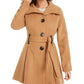 Madden Girl Women's Coat Brown Size Large