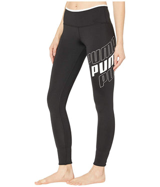 Puma Women's Modern Sport Logo Leggings Black Size Large
