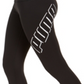 Puma Women's Modern Sport Logo Leggings Black Size Large