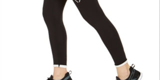 Puma Women's Modern Sport Logo Leggings Black Size Large