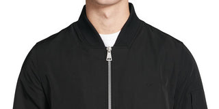 Calvin Klein Men's Flight Bomber Jacket Black Size Large