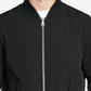 Calvin Klein Men's Flight Bomber Jacket Black Size Large