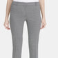 Calvin Klein Women's Square Print Ankle Pants Gray Size 10