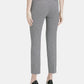 Calvin Klein Women's Square Print Ankle Pants Gray Size 10