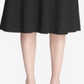 Calvin Klein Women's Belted A Line Skirt Black Size 2