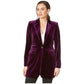 Calvin Klein Women's Amethyst Knit Button Front Jacket Size 14