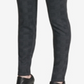 Calvin Klein Women's Pull On Stretch Cropped Glen Plaid Pants Gray Size Medium
