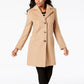 Calvin Klein Women's Single Breasted Coat Brown Size 10