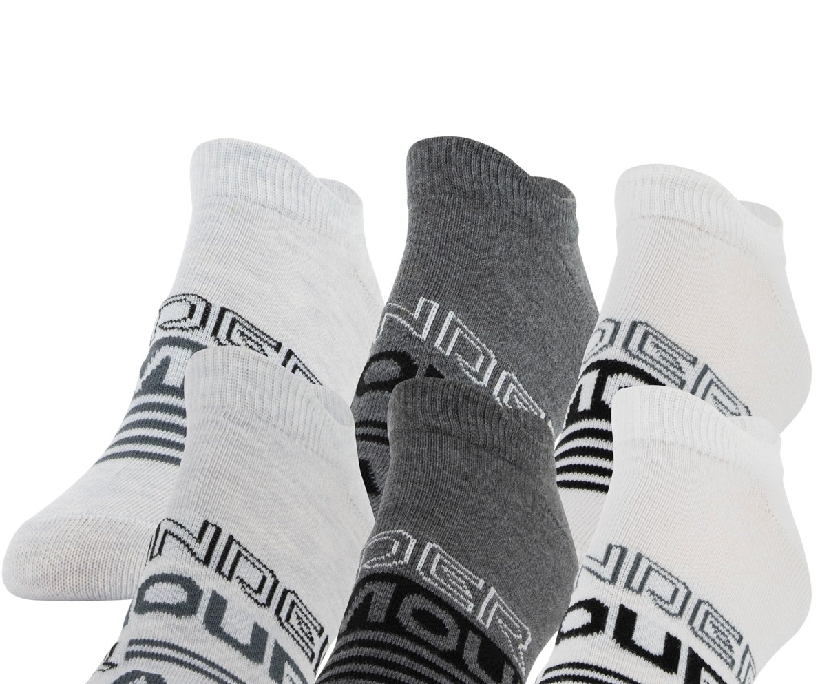 Under Armour Men's Ua Essential No Show Socks Gray Size 6-9