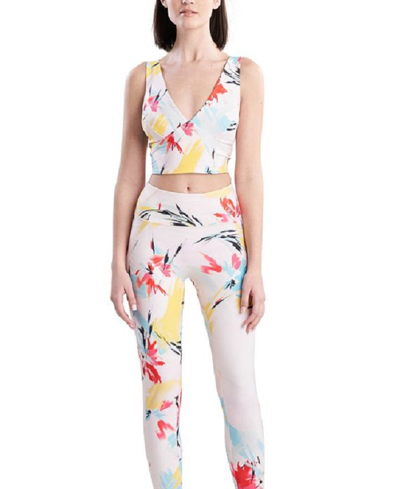 Josie Natori Women's Solstice Cami Cropped Top White Size X-Small