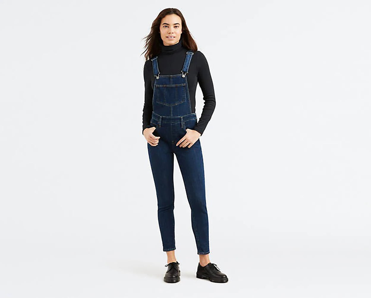 Levi's Women's Skinny Overalls Blue Size 27
