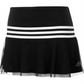 adidas Big Girl's Striped Sporty Skort Black Size Medium