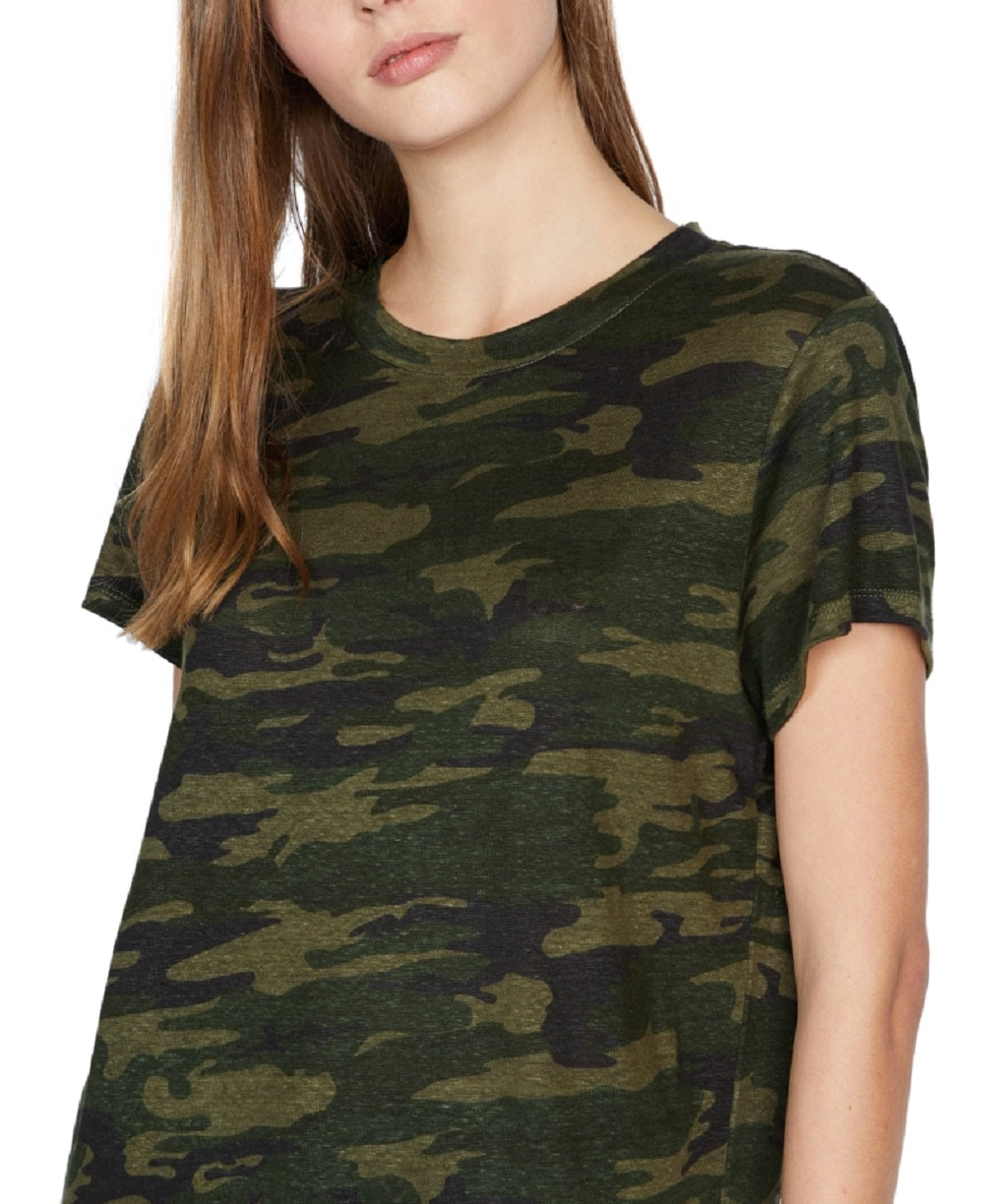 Sanctuary Women's The Perfect Camo Linen Green Size Small