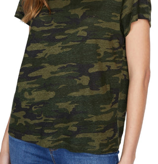 Sanctuary Women's The Perfect Camo Linen Green Size Small
