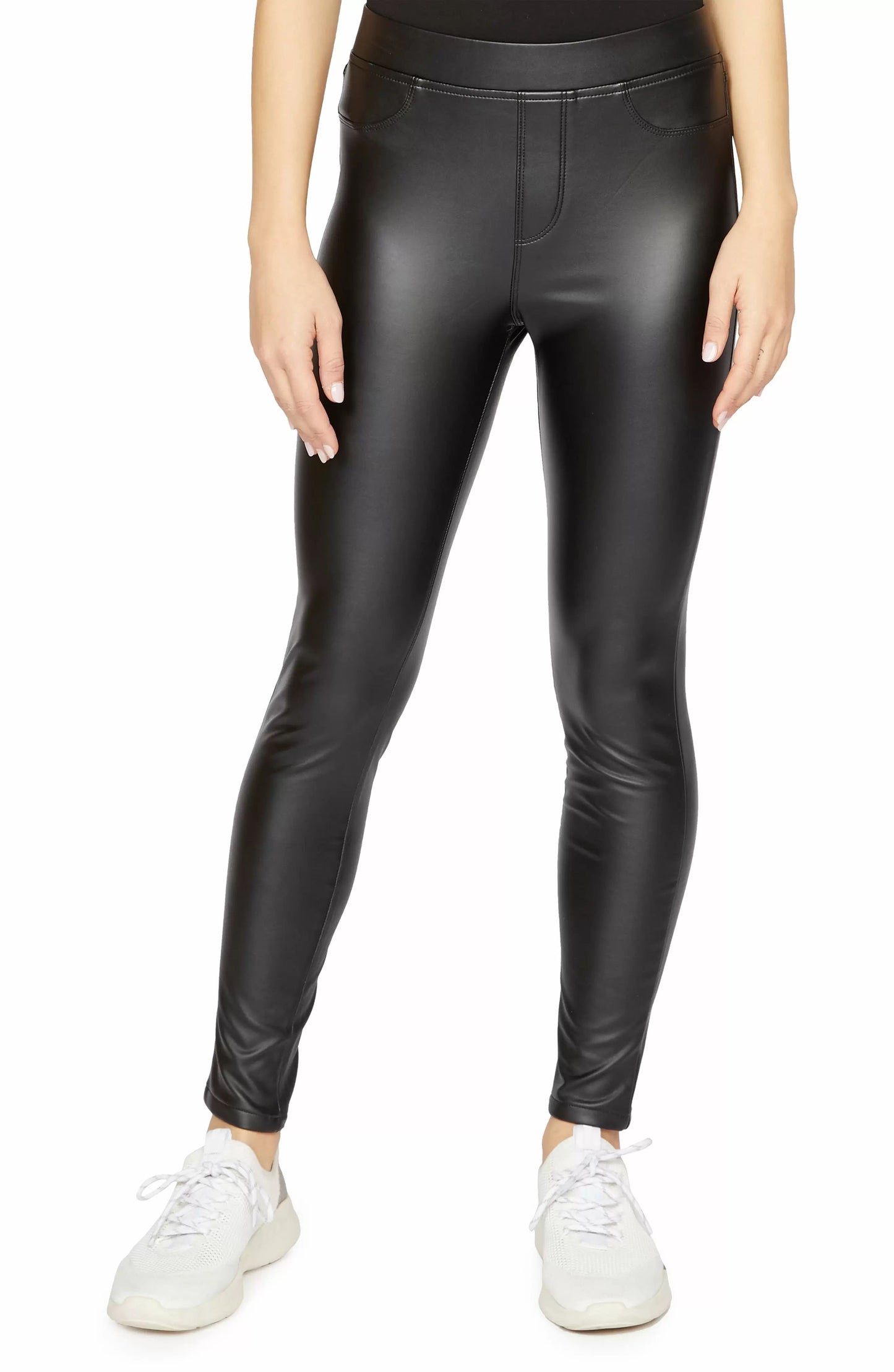 Sanctuary Women's Runway Faux Leather Leggings Black Size X-Small