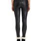 Sanctuary Women's Runway Faux Leather Leggings Black Size Large
