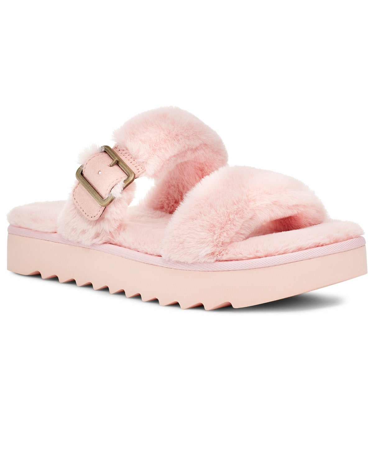UGG Women's Furr Ah Slipper Sandals Pink Size 5
