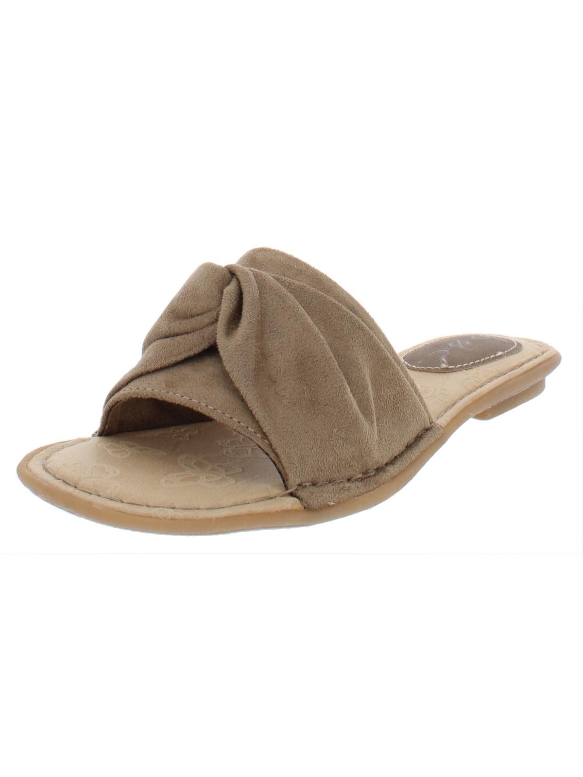 B.O.C. Women's Hayley Flats Slide Sandals Brown Size 10 M