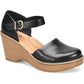Born Women's Nellie Comfort Mary Jane Wedges Women's Shoes Black