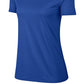 Nike Women's Dry Legend T-Shirt Blue Size X-Small