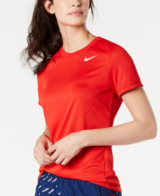 Nike Women's Dry Legend T-Shirt Red Size Large