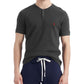 Polo Ralph Lauren Men's Waffle Knit Stretch Henley Sleep Shirt Black Size XX-Large