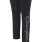 Champion Women's Double Dry Logo Leggings Black Size Small