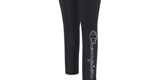 Champion Women's Double Dry Logo Leggings Black Size Small