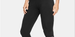 Champion Women's Double Dry Logo Leggings Black Size Small