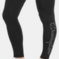 Champion Women's Double Dry Logo Leggings Black Size Small
