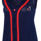 Champion Women's Life Crown Logo Baseball Dress Blue Size Large